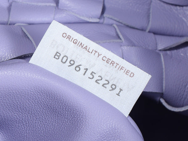 bv teen jodie 36cm viola in pelle di agnello