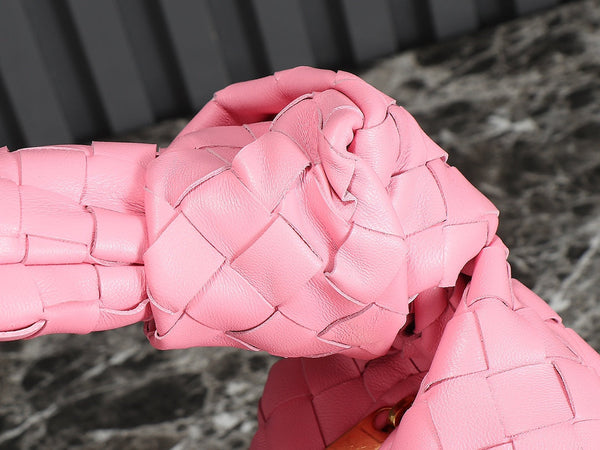 bv teen jodie 36cm pelle di agnello rosa