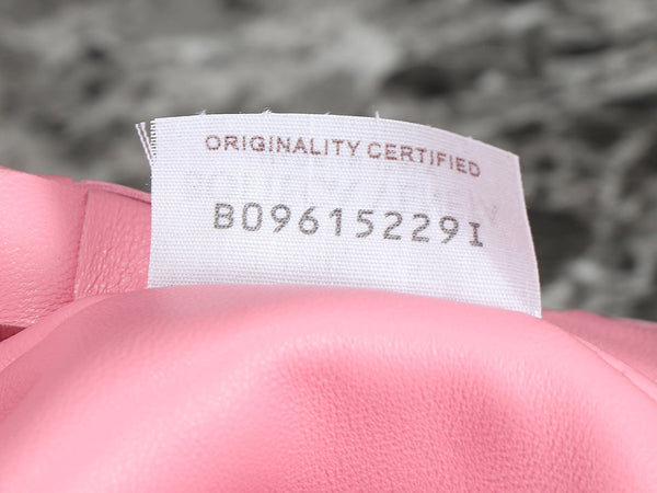 bv teen jodie 36cm pelle di agnello rosa