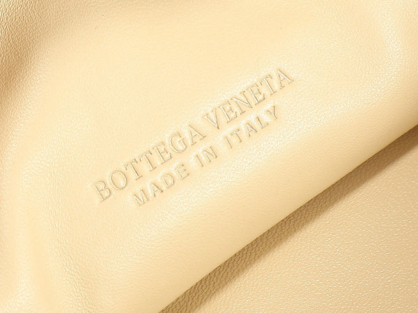 bv teen jodie 36cm beige pelle di agnello