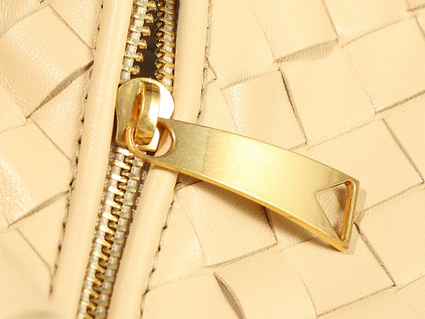 bv teen jodie 36cm beige pelle di agnello