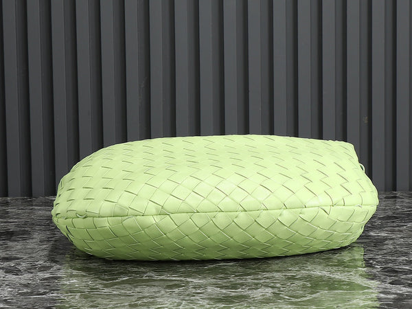 bv teen jodie 36cm pelle di agnello verde chiaro