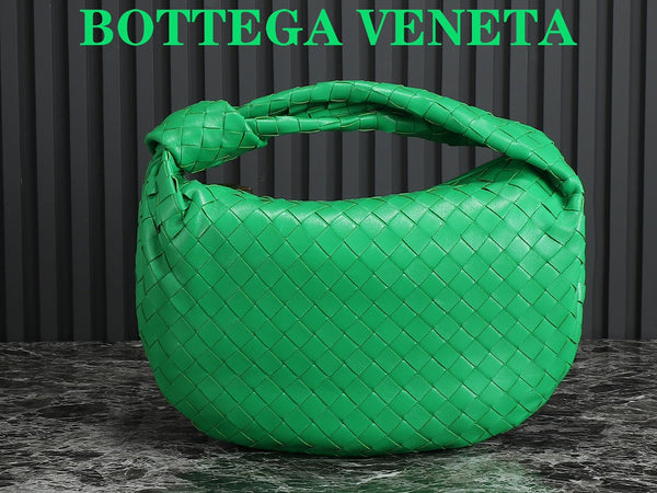 bv teen jodie 36cm pelle di agnello verde
