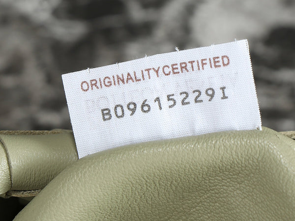 bv teen jodie 36cm pelle di agnello color cachi