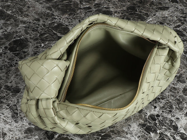 bv teen jodie 36cm pelle di agnello color cachi