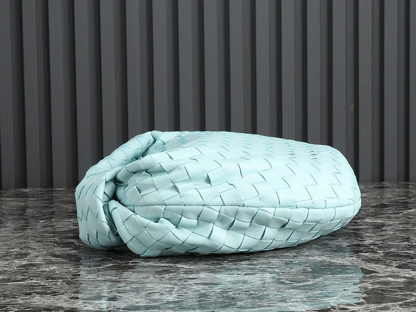 bv teen jodie 36cm tiffany blu pelle di agnello