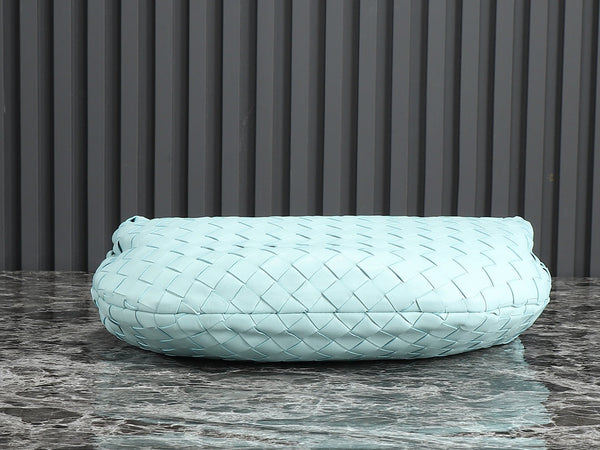 bv teen jodie 36cm tiffany blu pelle di agnello