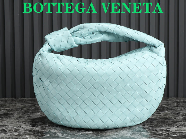 bv teen jodie 36cm tiffany blu pelle di agnello