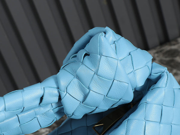 bv teen jodie 36cm pelle di agnello blu oceano