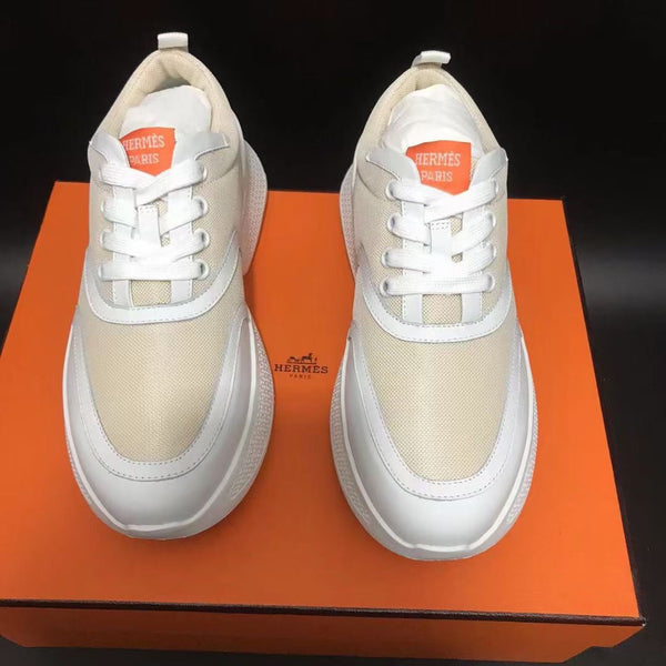 GIGA SNEAKER ROSA PASTELLO MIX PELLE DI VITELLO BIANCA