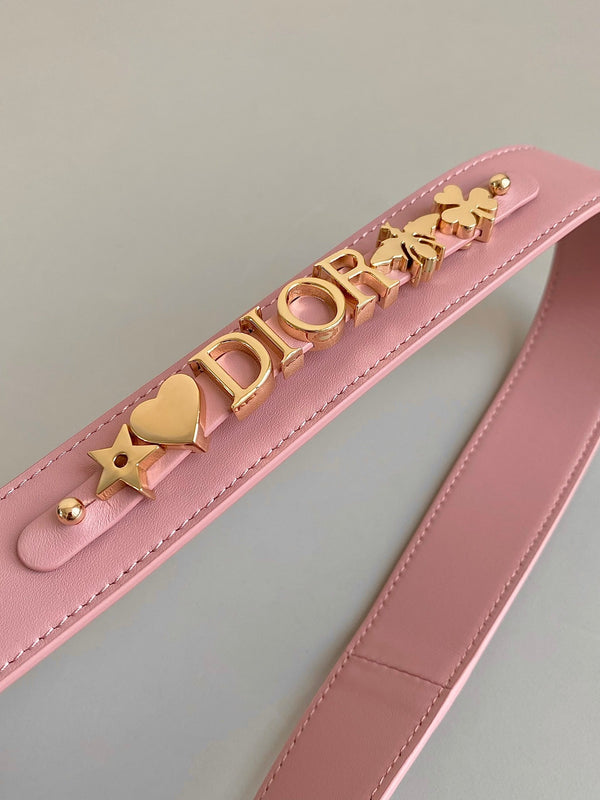 SMALL LADY 20 PELLE D'AGNELLO ROSA CIPRIA