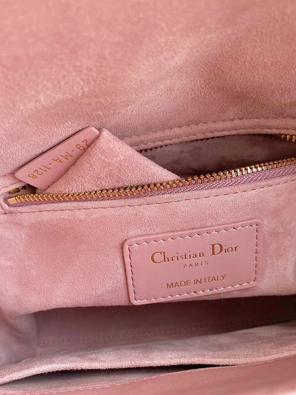 SMALL LADY 20 PELLE D'AGNELLO ROSA CIPRIA