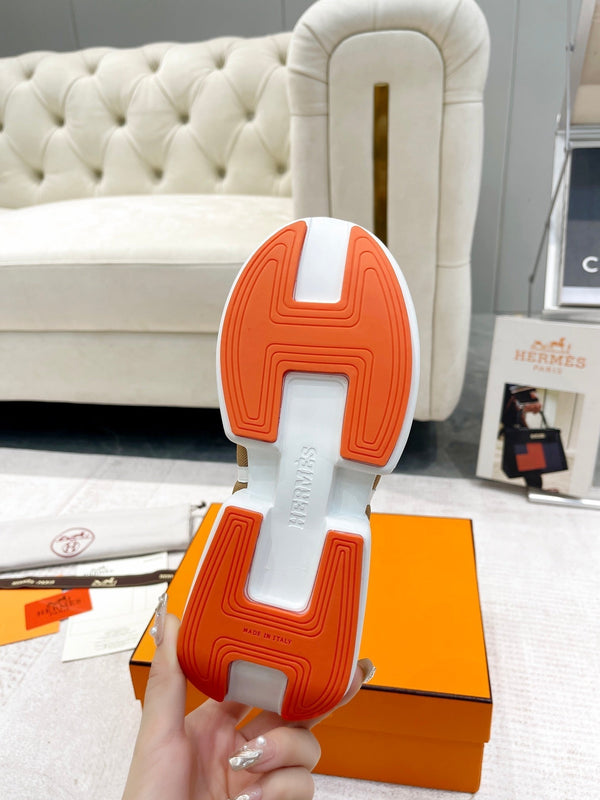 HM Giga Sneaker Light Fawn Beige Fabric 206298