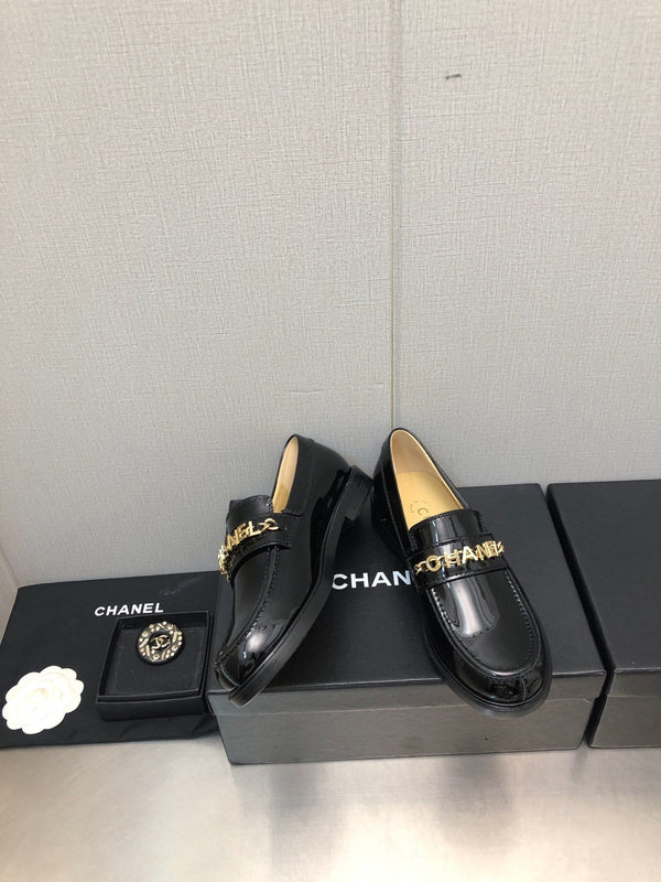 CC 25C Loafer Black Glossy Calf Leather 212974