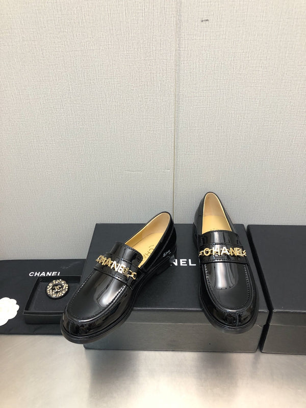 CC 25C Loafer Black Glossy Calf Leather 212974