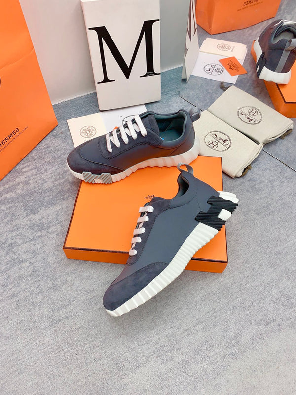 Sneaker HM Bouncing in pelle di agnello grigia 106433