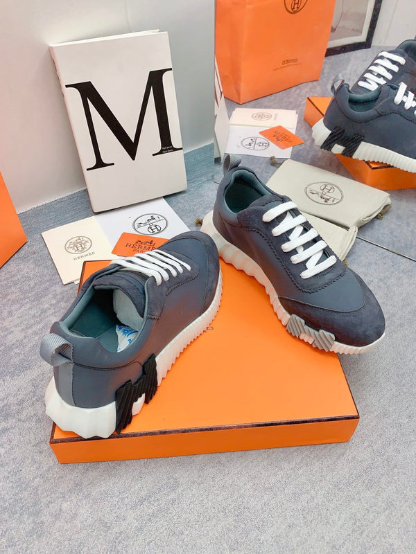 Sneaker HM Bouncing in pelle di agnello grigia 106433