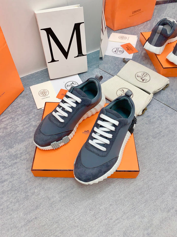 Sneaker HM Bouncing in pelle di agnello grigia 106433