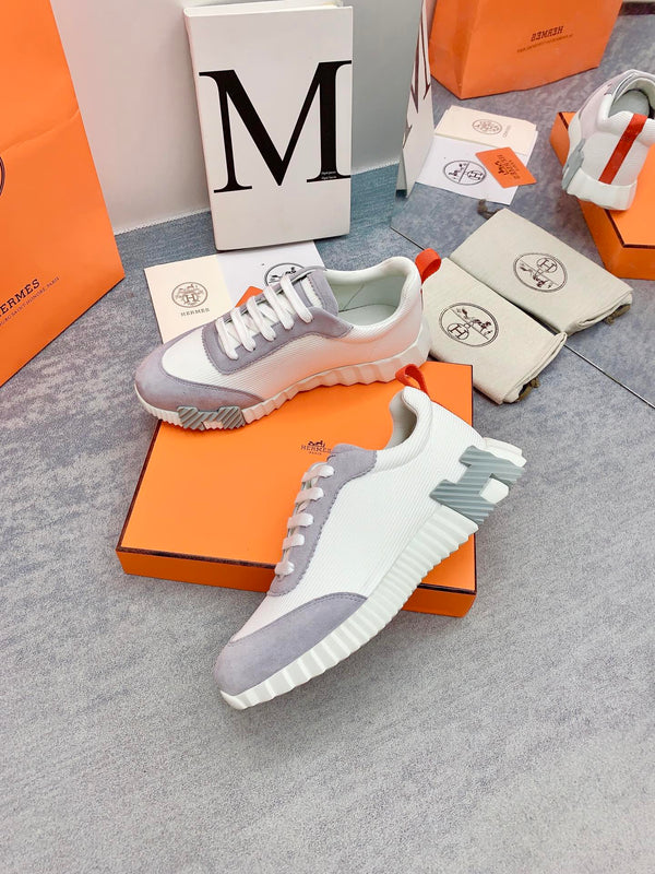 HM Bouncing Sneaker In Grey Mesh Fabric 106455