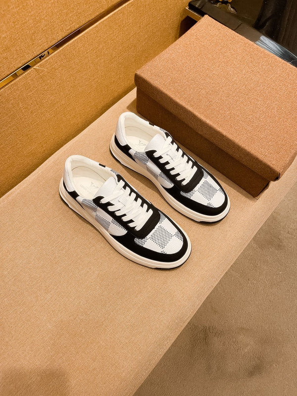 LV BEVERLY SNEAKER WHITE BLACK