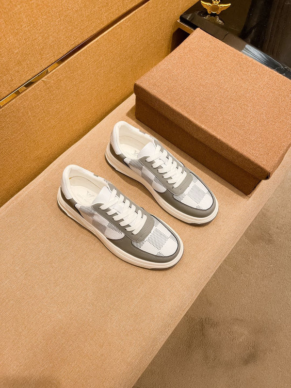 LV BEVERLY SNEAKER WHITE GREY