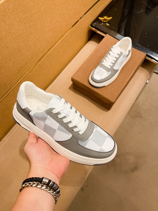 LV BEVERLY SNEAKER WHITE GREY