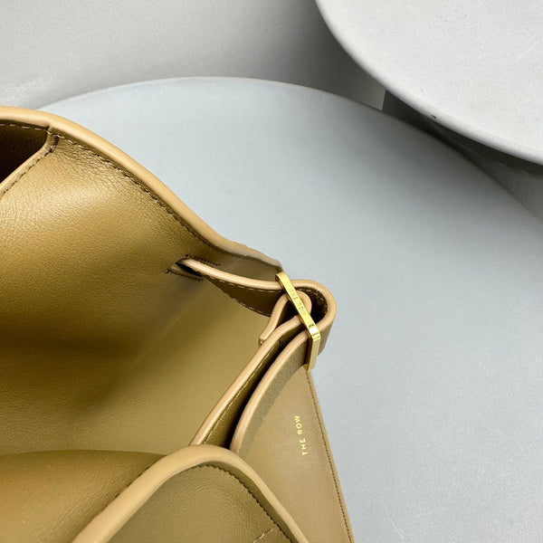 The Row Margaux 15 38cm Tote Bag In Smooth Calfskin