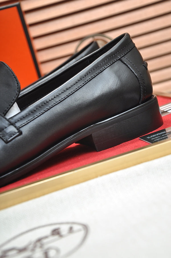 HM DESTIN LOAFER BLACK CALFSKIN