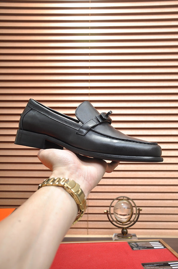 HM DESTIN LOAFER BLACK CALFSKIN