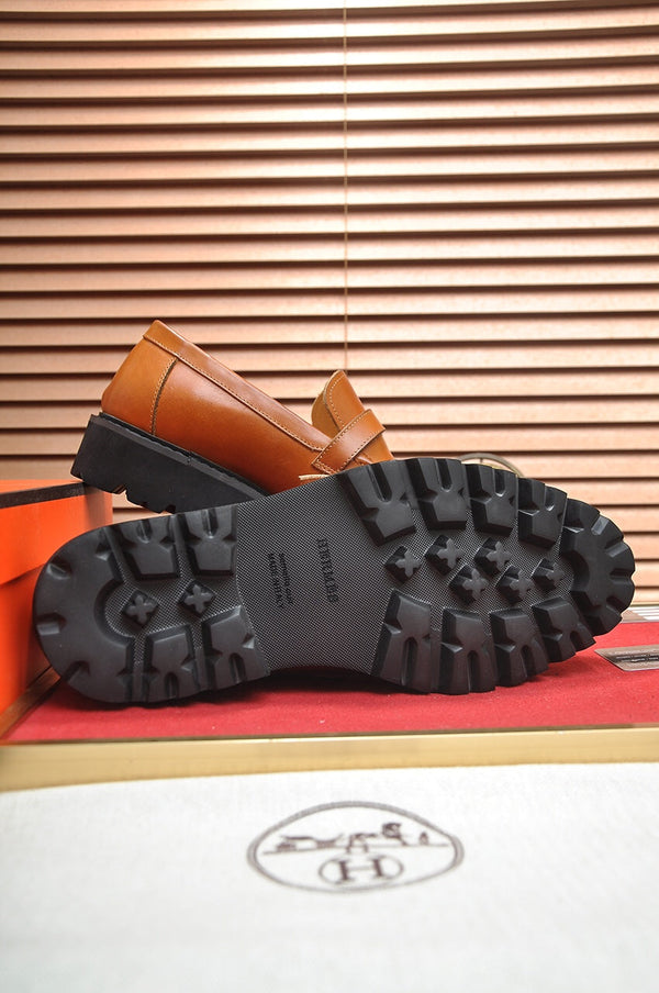 HM  MONTEREY LOAFER BRONZE CALFSKIN