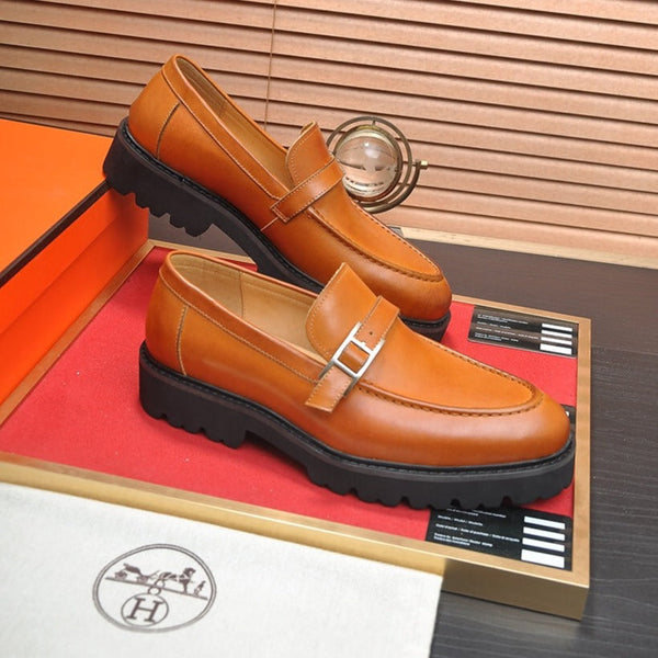 HM  MONTEREY LOAFER BRONZE CALFSKIN