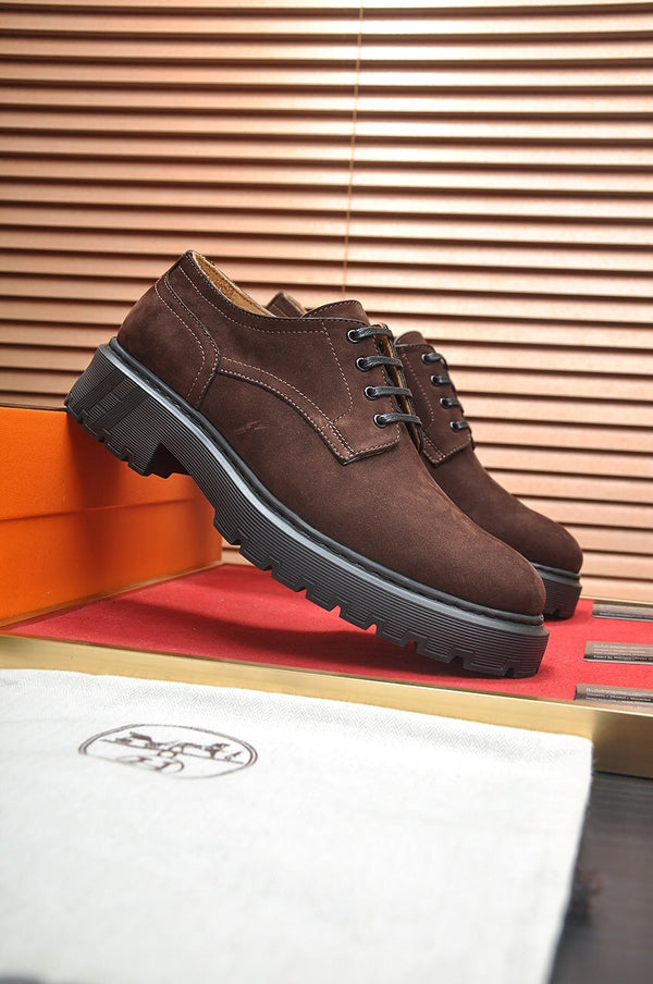 HM DANIEL TRAMPING SHOE BROWN SUEDE
