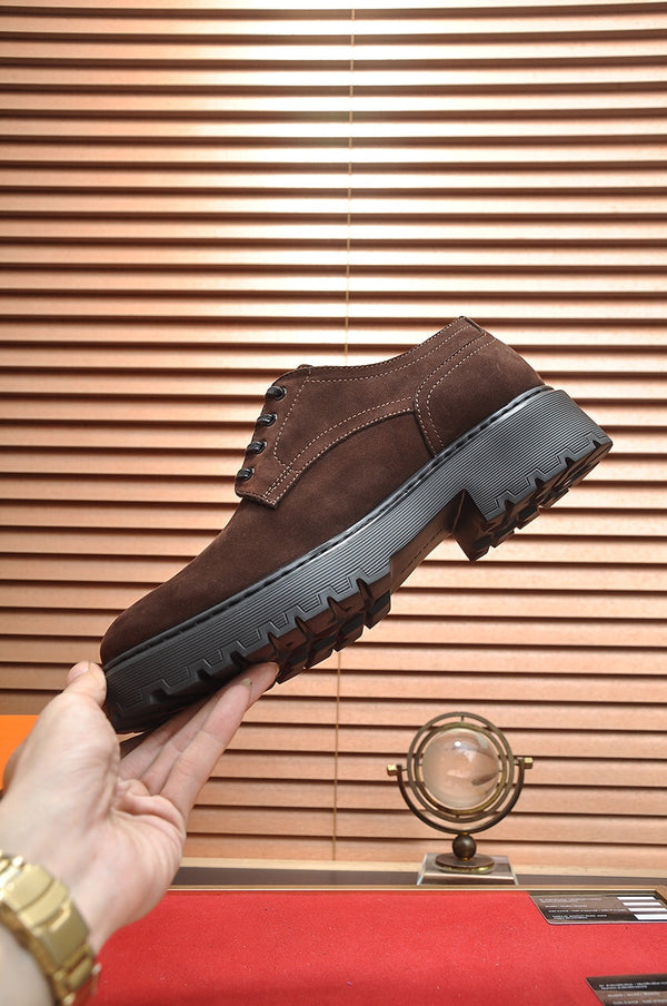 HM DANIEL TRAMPING SHOE BROWN SUEDE