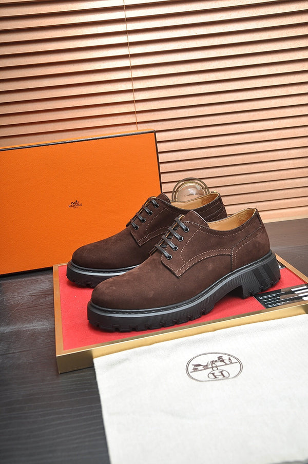 HM DANIEL TRAMPING SHOE BROWN SUEDE