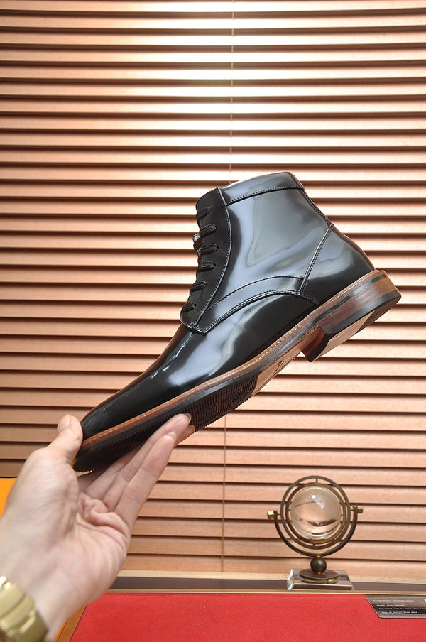 STIVALETTO LV IN PELLE DI VITELLO NERA LUCIDA