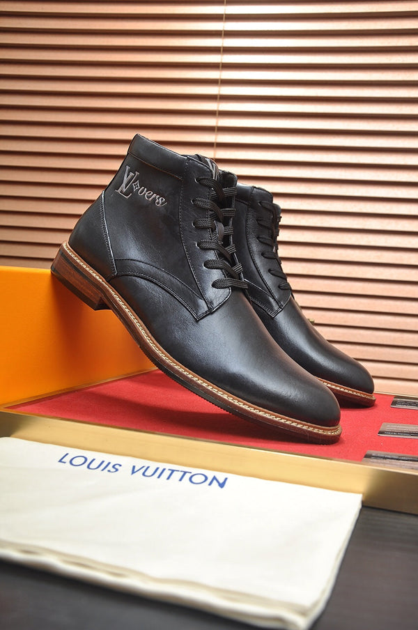 STIVALETTO LV IN PELLE DI VITELLO NERA