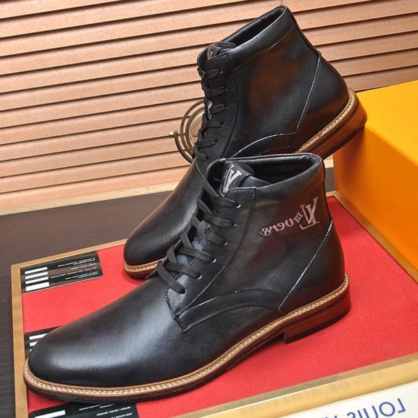 STIVALETTO LV IN PELLE DI VITELLO NERA