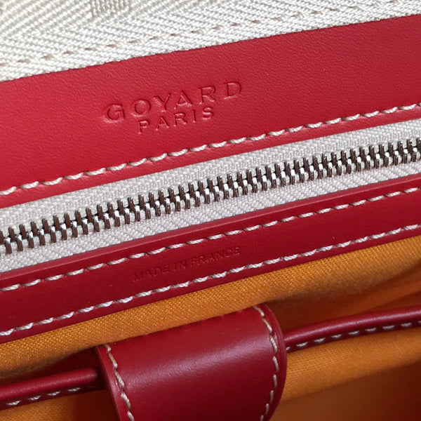 SAINT JEANNE BAG 35 IN CANNON PINK GOYARDINE CANVAS AND CALFSKIN