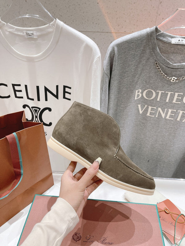 LP HIGH TOP OPEN WALK LOAFERS PEANUT SUEDE