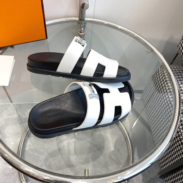 Sandalo Cyprus in pelle bianca