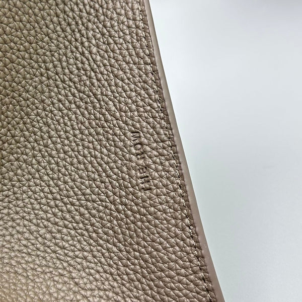 The Row Margaux 17 Taupe Calfskin