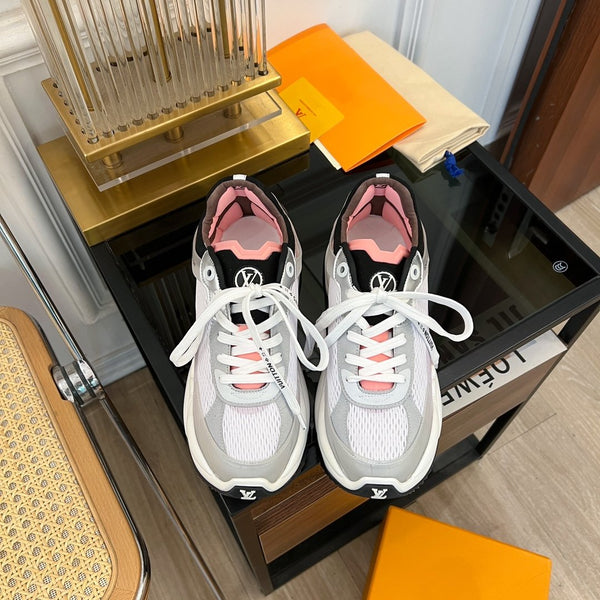 LV RUN 55 SNEAKER ROSA NERO