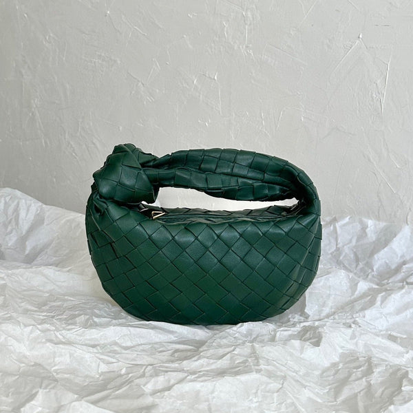 mini jodie 28 sherpa in pelle di agnello blu