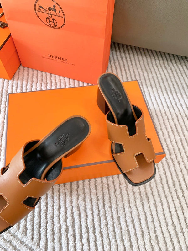 HM Helia 60 Sandal Brown Lambskin 963250