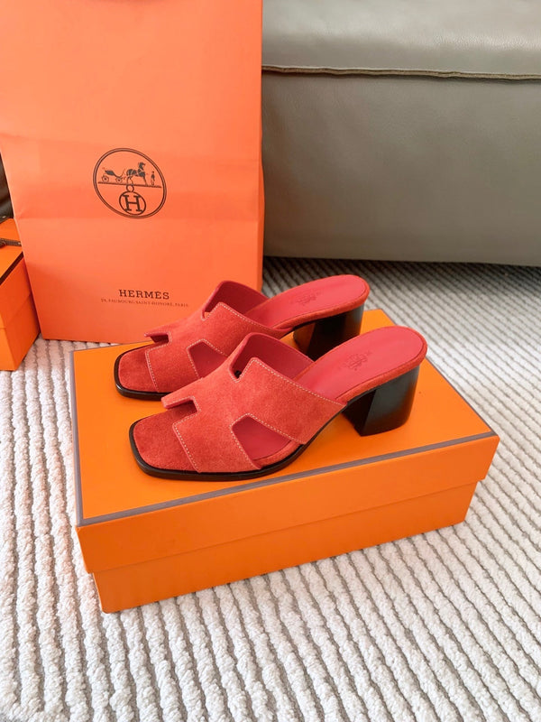 Sandalo HM Helia 60 Gac in pelle scamosciata rossa 963257