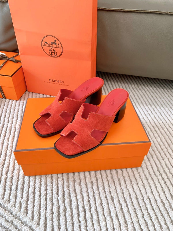 Sandalo HM Helia 60 Gac in pelle scamosciata rossa 963257