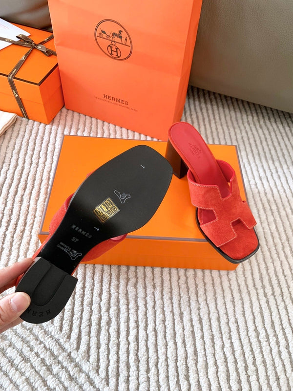 Sandalo HM Helia 60 Gac in pelle scamosciata rossa 963257