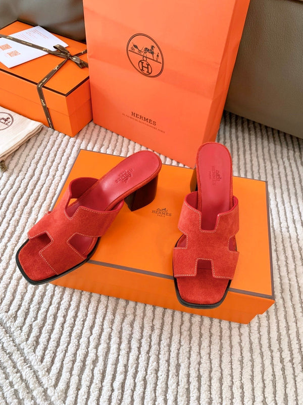 Sandalo HM Helia 60 Gac in pelle scamosciata rossa 963257