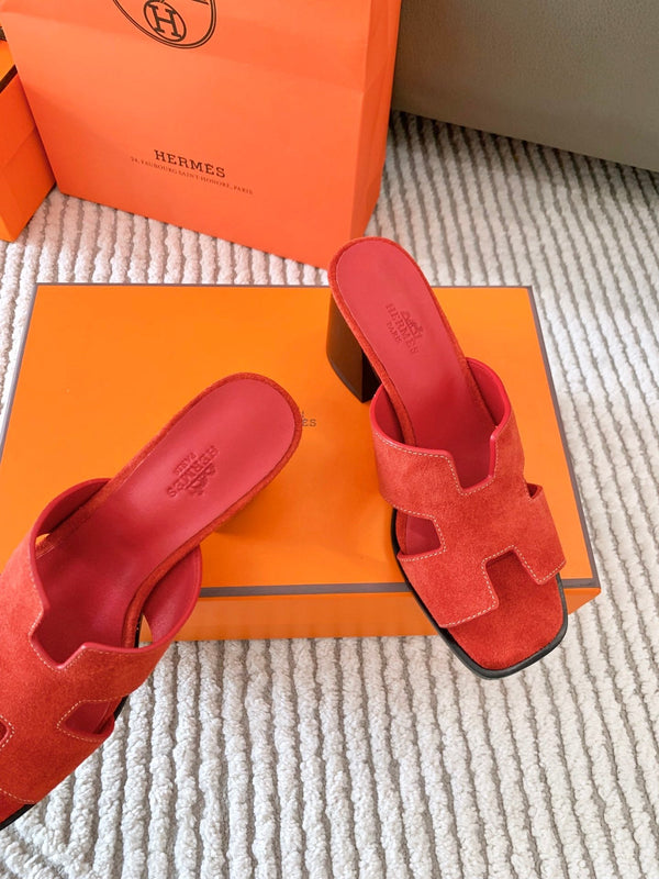 Sandalo HM Helia 60 Gac in pelle scamosciata rossa 963257