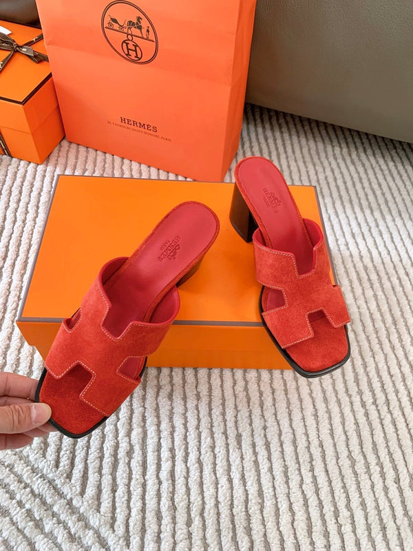 Sandalo HM Helia 60 Gac in pelle scamosciata rossa 963257